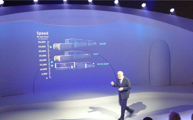 The Benny Landa show which he hosts five times a day for the duration of the Drupa exhibition