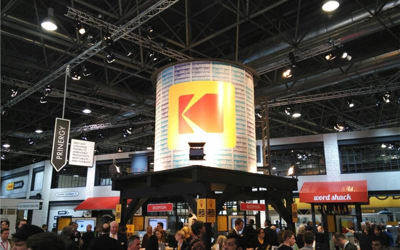 Water tower made of 102 printing plates. Also, there is a limited edition of the Electra thermal plate. This makes it a collectible of sorts for true connoisseurs of offset printing