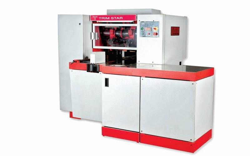 Pramod Engineering's TrimStar, a cutting machine, is designed to any book size in less than ten minutes per adjustment. It is suitable for for books, magazines, catalogues, notebooks, etc. There have been nine installations till date.