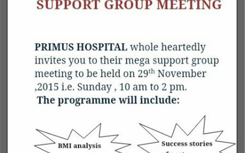 Loose to Win Mega Support Group Meeting on 29th November 2015