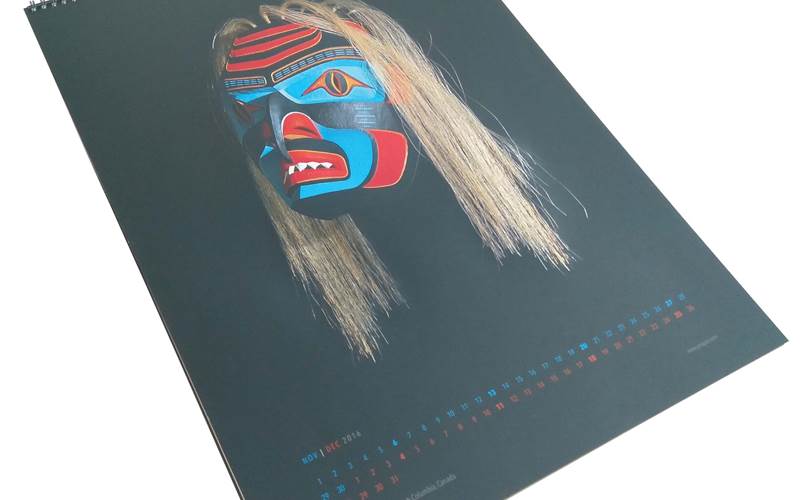 The mask-themed calendar from Pragati Offset arrived at the PrintWeek India office. As always, the Pragati Calendar, a visual feast. The calendar has a collection of unique masks from across the world. The sheets are rendered with cutting-edge printing techniques, with intricate die-cuts and beautiful 3D embossing. The 3D embossing blocks are from UK-based Tomlinson. Each sheet has a rich tapestry of the mask images, and the precision of the print makes the mask jump out of the printed sheet
