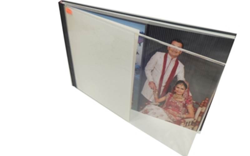 SHREE PRINTWELL OFFSET | AhmedabadLength of run: OnePress: HP Indigo 3500 six-colour pressPost-Press: Creation of step pages and perfect bindingPaper: Art paperSpecial feature: The step page feature and the acrylic cover
