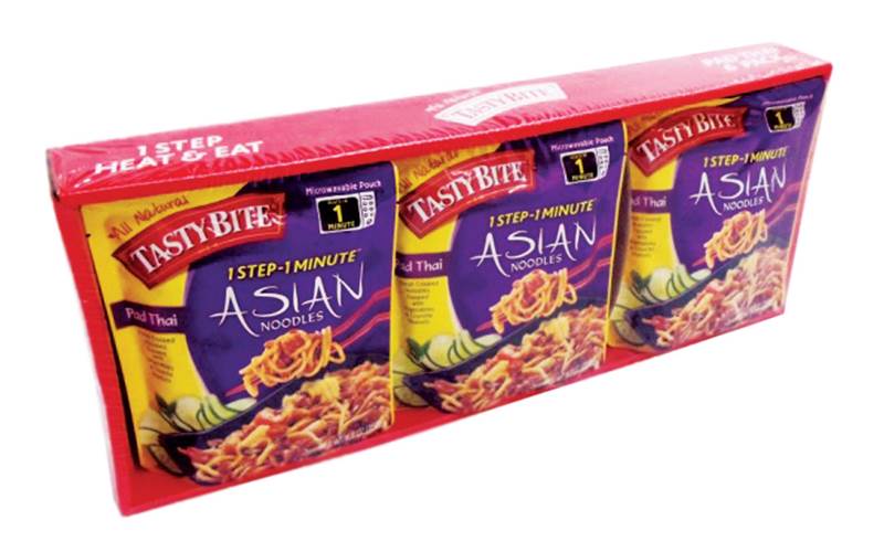 The pack has been designed and developed by Mumbai-based Equity Packaging. It has been designed as a retail ready transport packaging in the form of unitised retail ready display for Tasty Bite’s ready to eat six pouch packs. The eco-friendly pack is self-sustaining during transport. It eliminates the need for a pallet and shipper, which results in cost saving