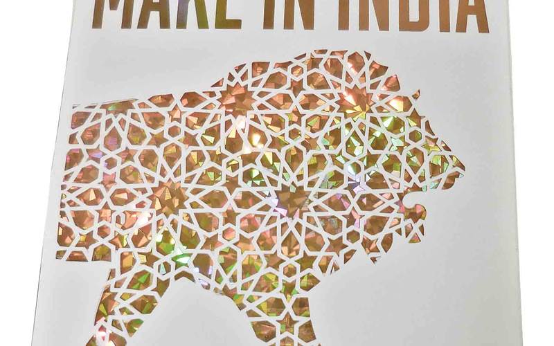 This Make In India magazine from Conde Nast’s stable epitomises the perfect combination of design and print. The just right use of rainbow foiling coupled with intricate die-cutting on the matt jacket is a testimony to Manipal’s print expertise and PM Modi’s Make In India campaign. The perfect-bound 216-pager magazine features entrepreneurial journies of India’s most dynamic businessmen