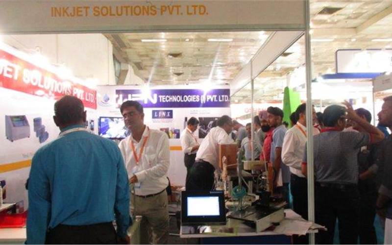 Delhi-based Inkjet Solutions is a distributor for Zanasi, Italy for large character print. On display were large character printer, thermal transfer printer and consumables