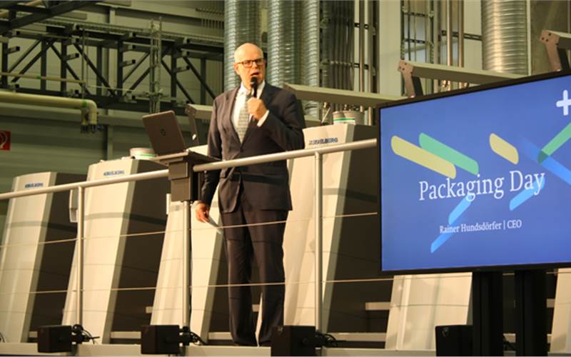 Rainer Hundsdörfer, CEO of Heidelberger Druckmaschinen