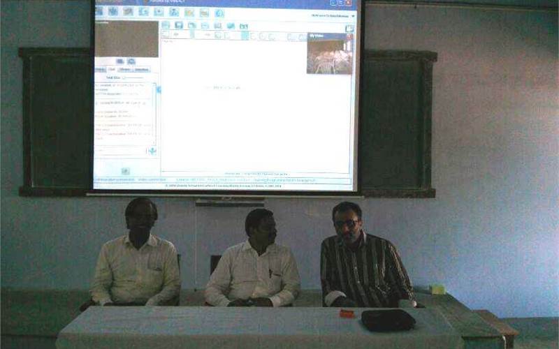 The institute is also equipped with digital connectivity which is linked to 16 institutes for distance education programmes - and serves as a virtual classroom.