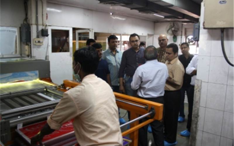 Spectrum Scan's 45,000 sq/ft plant which houses a fleet of wide-format equipment – Atma screen printing machines, HP latex digital presses, offset presses, CTP kit, thermoforming and guillotine machines