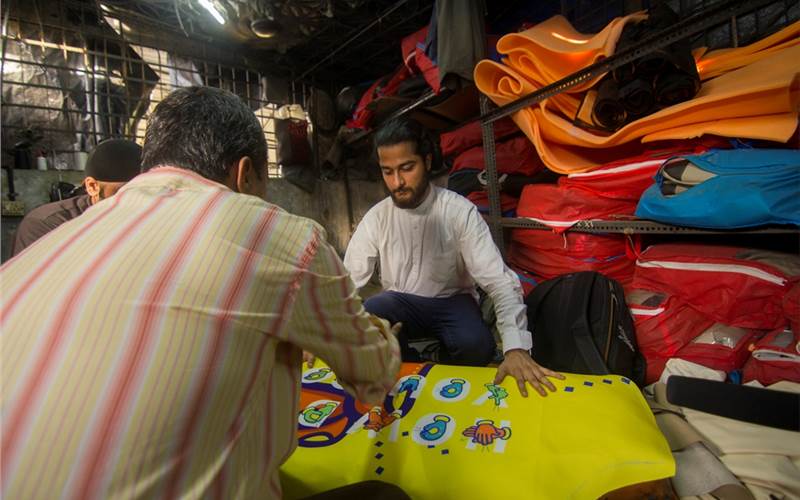 At this stage, the Taxi Fabric team also advises the designer on little but important details like how the design should be placed keeping the corners and edges of the taxi seats in mind