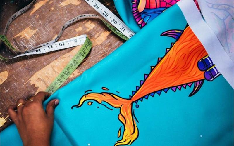 One of the challenges of this technique though includes shrinking of the fabric and bleeding of design, but now with a specific quality of polyester, that problem is being taken care of
