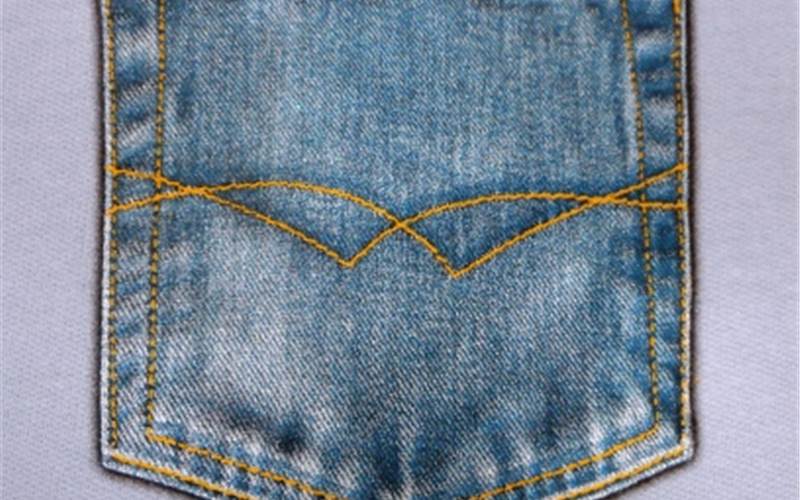 This is not a denim fabric, but the exact look and feel of denim can be achieved by screen printing the inks on any frabric desired