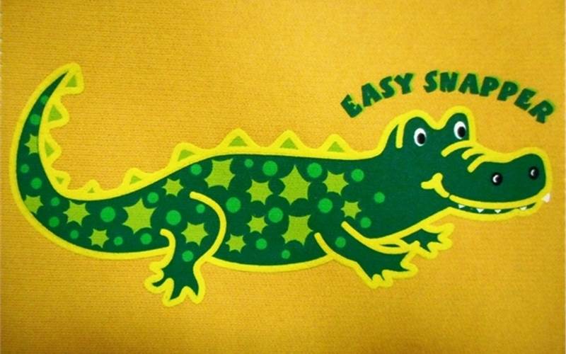 Tone to tone puff print effect can be seen n the picture.
          Print process: Printed by wet on wet method and flash cured the ink. After which the puff mixture is printed and cured at 140 degree celcius