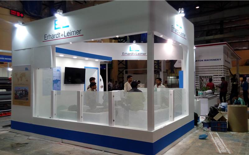 The Erhard+Leimer stall