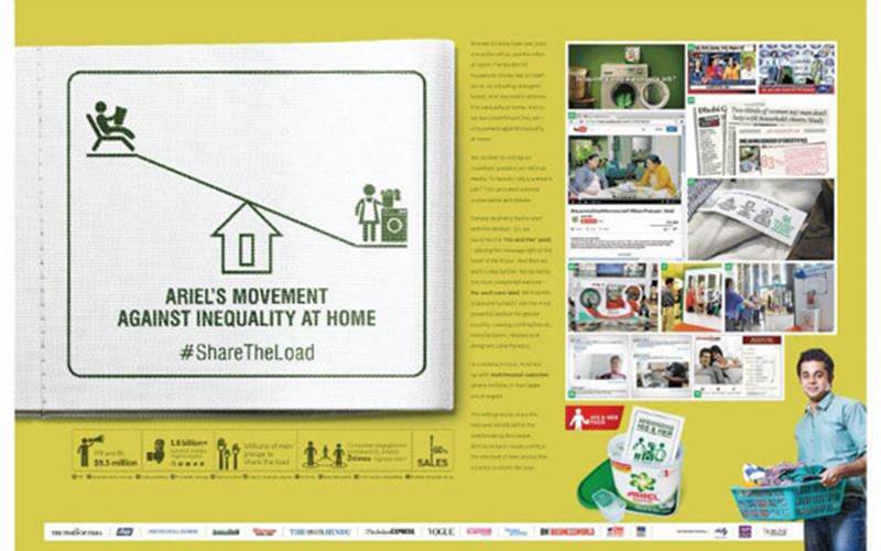 Ariel - Share The Load campaign by BBDO