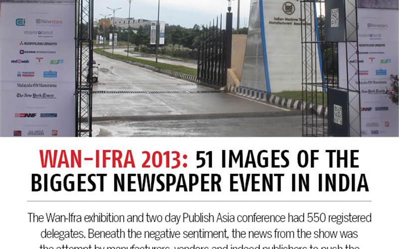 Wan-Ifra 2013: 51 images from the biggest newspaper event in India