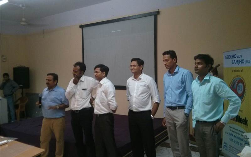 The Arets team in Mumbai. Do watch out for the interview of Prashant Atre (extreme right) in the September issue