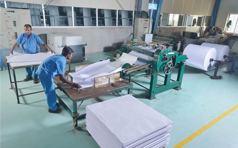 Paper handling and value addition: both are the thrust areas