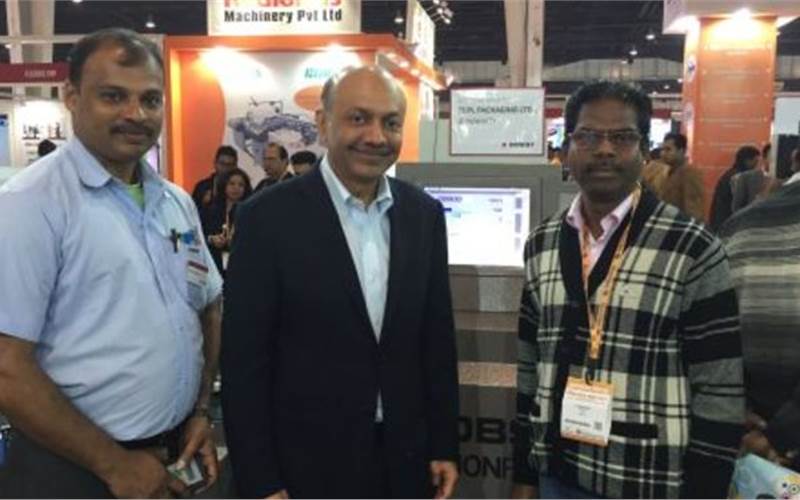 Packaging major TCPL, on the second day of PrintPack India 2017, has bought Bobst Visionfold 110 A2 displayed at the stand