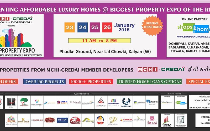 MCHI-CREDAI Kalyan Dombivli 5th Property Expo