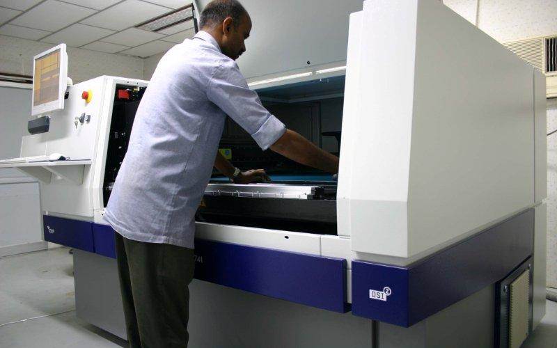 Dhanasekaran says, “One of the basic considerations to invest in UV CTP is the running cost and therefore ROI. Plus some of these posters don’t need more than 200lpi.”