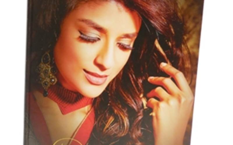 ALMATS BRANDING SOLUTION | Satyam Fashion Dreemz Book Length of run: 1200Art: Text pages: CMYK Pre-Press: GMG Process systemPress: Ryobi 920 Post-Press: Cover with gold foiling and glitter spot UV and aqueous coatings on all pagesPaper: 130 gsm Ensemble pure white paper for the cover and 160 gsm Ensemble pure white paper for the text pages