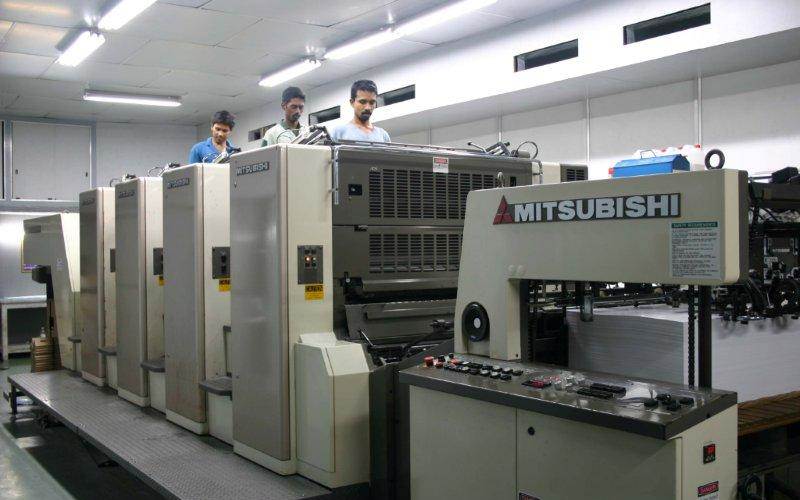 Safire has a battery of seven new sheetfed presses and eight pre-owned sheetfed presses.