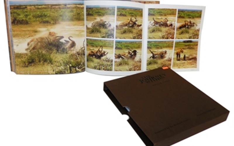 PRAGATI OFFSET | The Journey Within Art: CMYKLength of run: 2010Pre-Press: Output on CTP using 250lpi screeningPress: Komori LithronePost-Press: Section-sewn hardcase book with multiple gate folds. Soft touch lamination with gold hot foil stamping on jacket. Slipcase and hardcase made with binding material with black foiling and debossingPaper: 130gsm Mont Blanc FSC mixed for inner pages, 270gsm Rendezvous for end papers, 130gsm Wibalin Buckram for the printed laminated cover, art paper for jacket