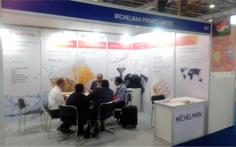 At the show, Michelman displayed a complete line of UV and water-based OPV’s optimised to work with primers and HP Indigo inks