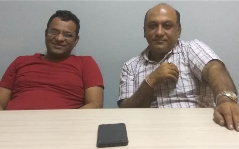 Team Marudhara at Kiran Consultants office