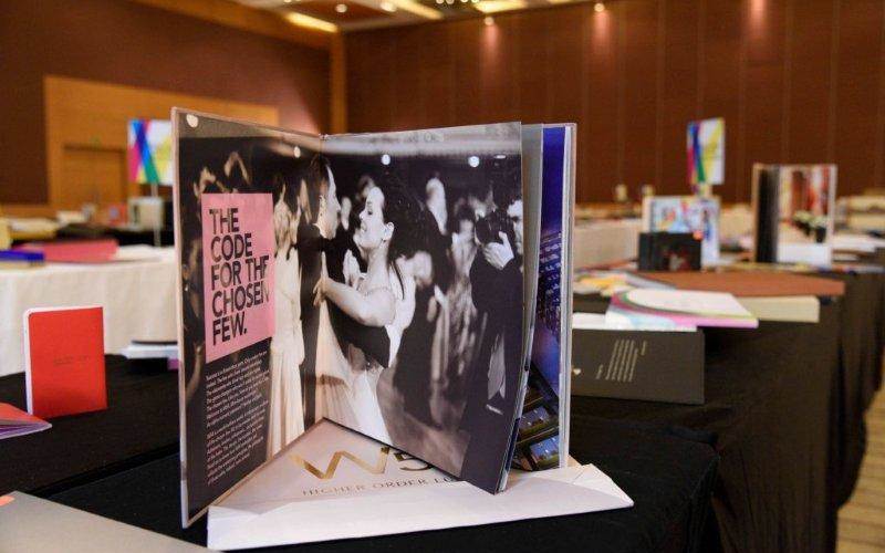 The power of print: An eclectic mix of coated and uncoated to increase impact and provide a tactile look and feel