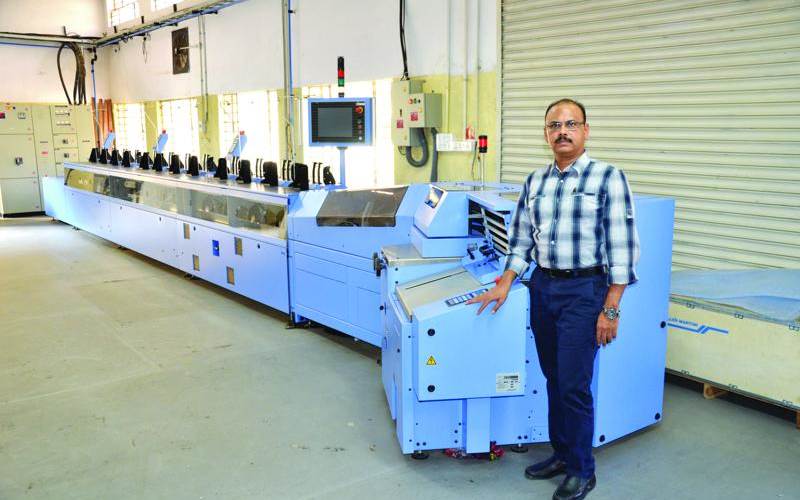 Muller Martini Solo-Gatherer 3692