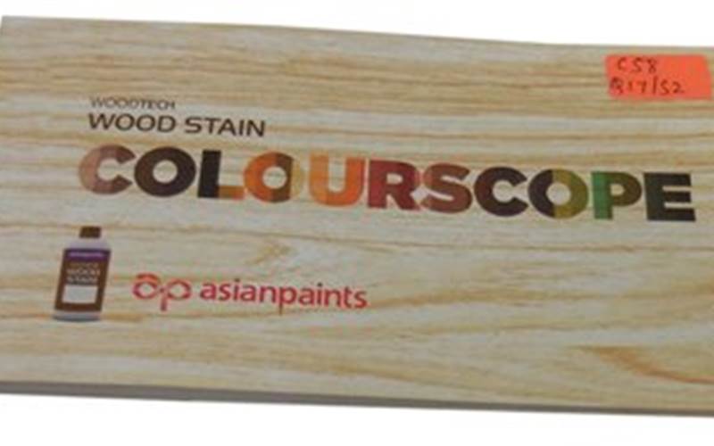 PRAGATI OFFSET | Asian Paints-Wood Stain Colourscope Length of run: 1000Art: CMYKPre-Press: CTP output with 250 lpi screeningPress: Komori Lithrone 740Post-Press: Pages of different width were staggered and bound with PUR glue using the Kolbus Ratio Binder with Nordson PUR systemPaper: 130gsm art paperSpecial feature: Book bound using PUR with different page sizes. A flip book kind of effect where the different shades of wood colour can be seen