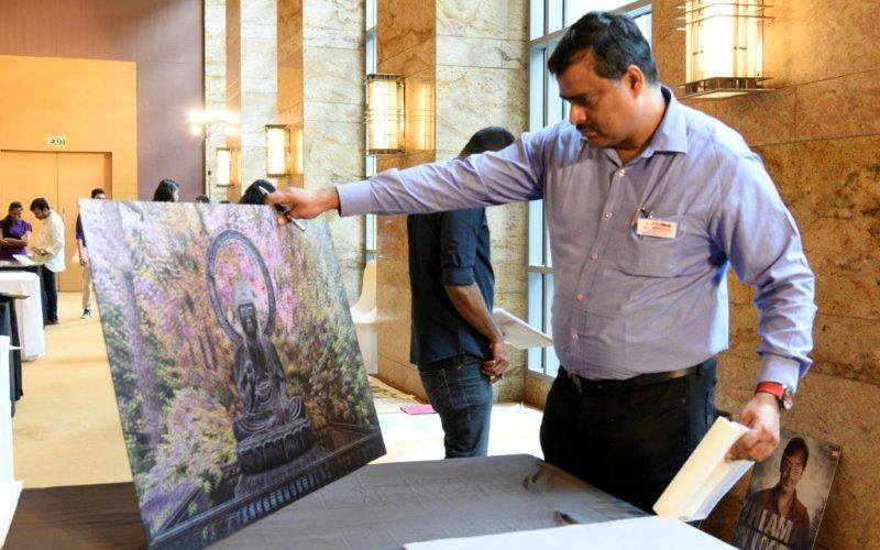 Dipankar Sanyal of Madison OOH saw work that ranged from huge displays to multi-part display packs with scalable window vinyls and free-standing units printed across digital and screen on up to five substrates