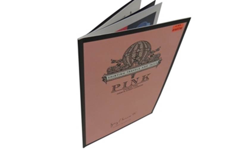 SILVERPOINT PRESS | Thomas Pink brochure Length of run: 1000Art: CMYKPre-Press: Agfa CTP system, Apogee workflow and GMG solutionsPress: Heidelberg LX (five-colour plus online coating)Post-Press: Satin aqueous coating throughout the brochurePaper: 190gsm and 250gsm Natural Evolution White