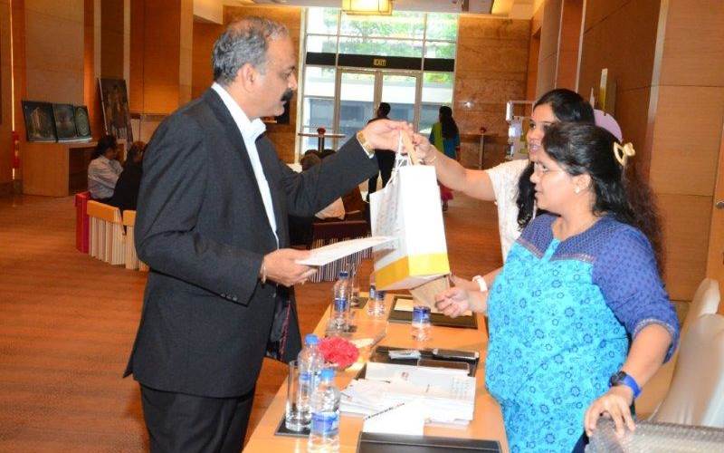 A thank you gift with lots of lovely goodies from the sponsors