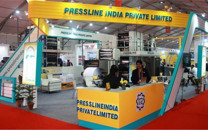 Pressline offers printing press with the speed of 40,000 impressions an hour, Pressline is celebrating its silver jubilee year this year