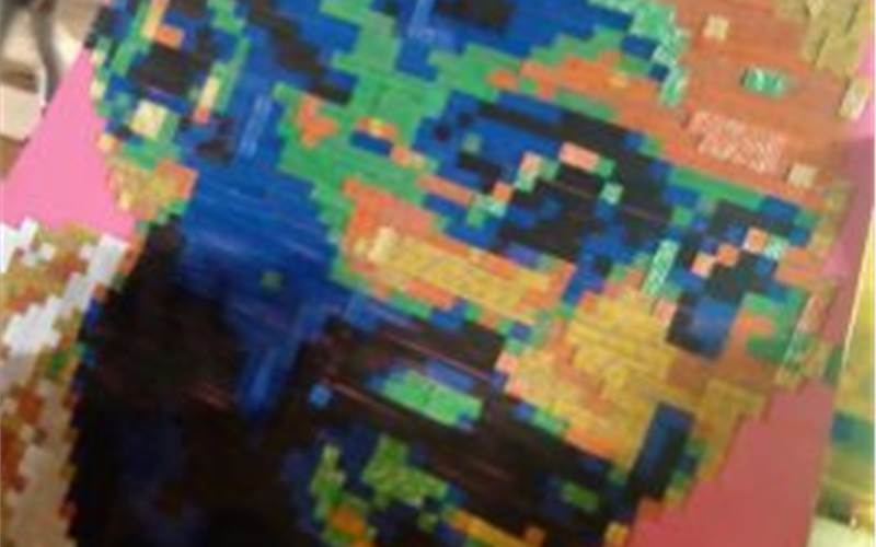 Mahatma Gandhi's collection had its presence at the festival, the father of Indian print, and the most trusted Indian personality