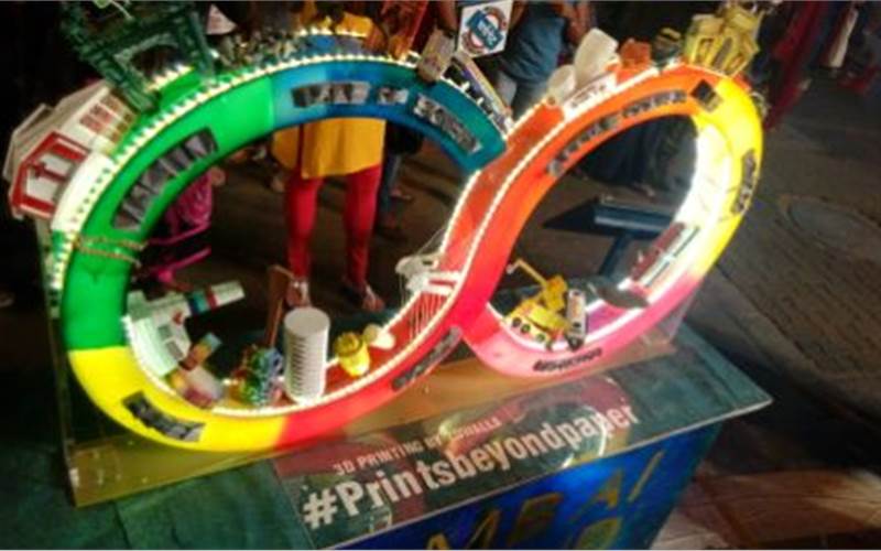 3D printing installation by 3D Walla