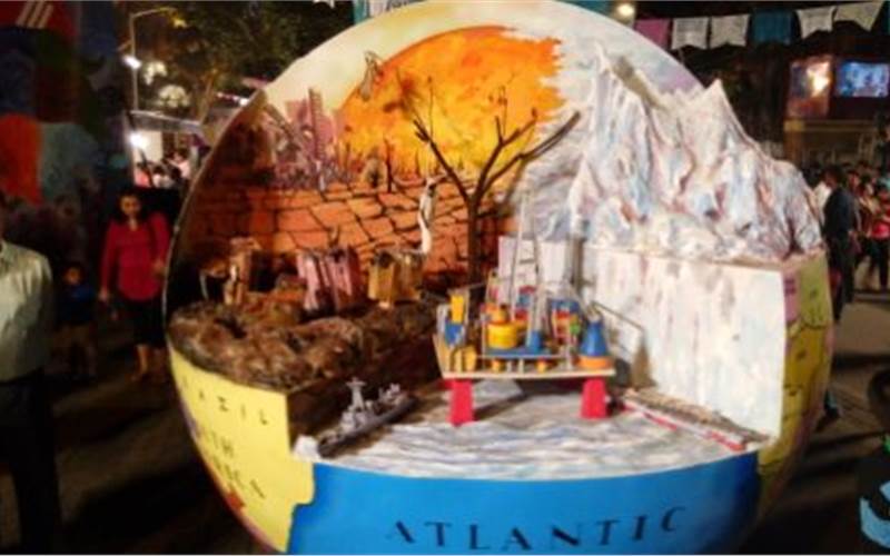 The installation had a theme of Preserve or Perish