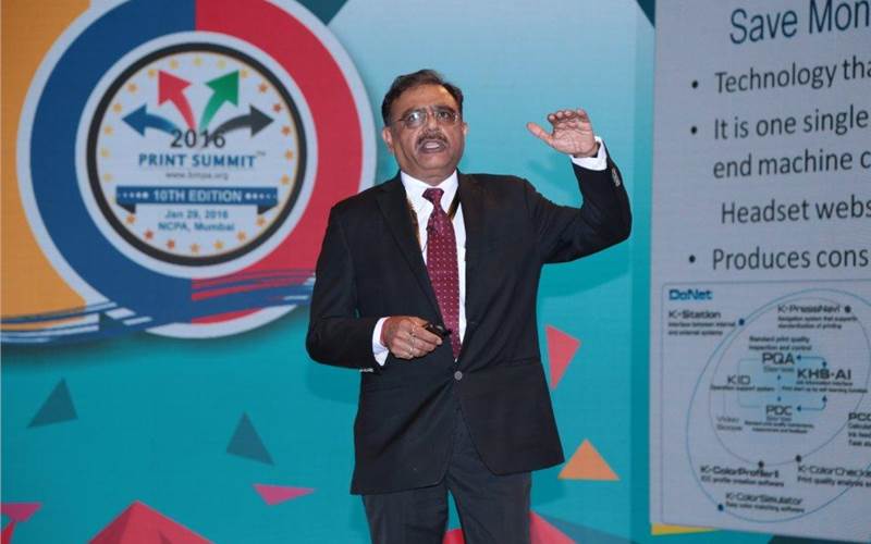 Khanna said, "All the Komori machines are equipped with KHSAI technology, which is adapted from the high standard technology used in currency printing."