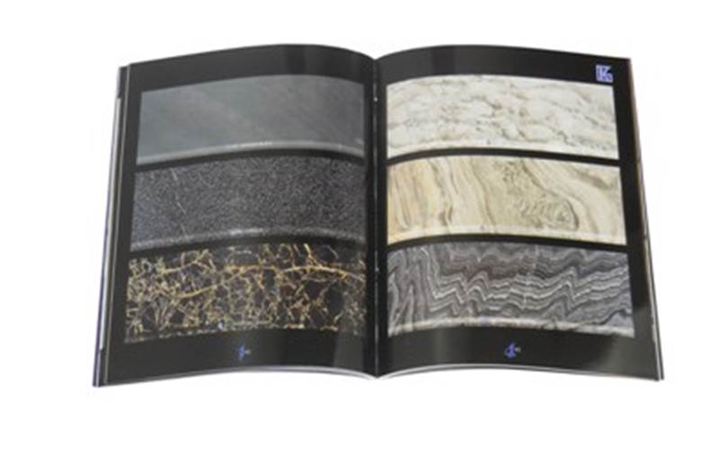 THOMSON PRESS | Kamando Grant brochure Length of run: 6000Art: CMYKPre-Press: Dainippon Screen PTR 8800S CTP system, Harlequin workflowPress: Mitsubishi (five colour + aqueous coating)Post-Press: Spot UV on the front and back, silver foiling, silver gilding, abrasive and matt UV on Page 71, and matt lamination on the outer cover Paper: 225gsm matt art card for text pages and 300gsm matt art card for cover