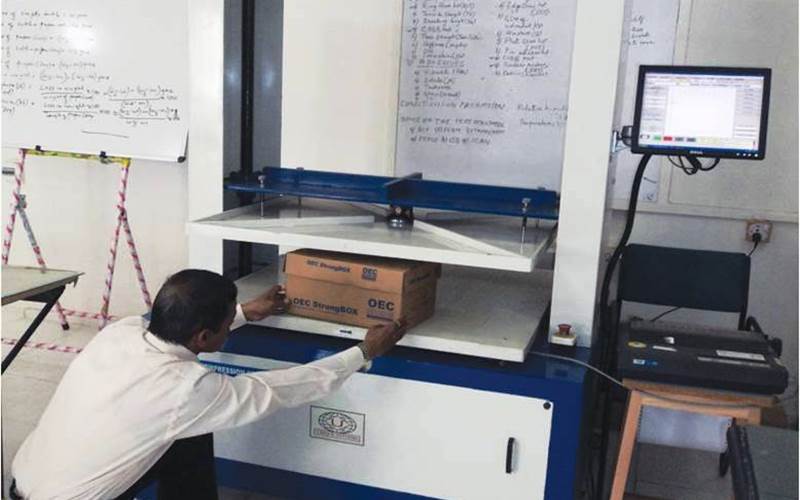 When it comes to corrugated boxes, box compression strength (BCT) is the crucial factor determining strength of the box since the box is primarily used for stacking in warehouses.
