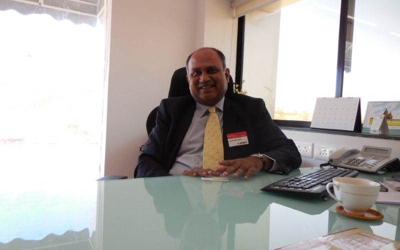 Upendra Deglurkar, president of Bobst India. Bobst has for the first time in South East Asia, introduced blanking tool manufacturing for the blanking section of the newly launched Novacut 106ER