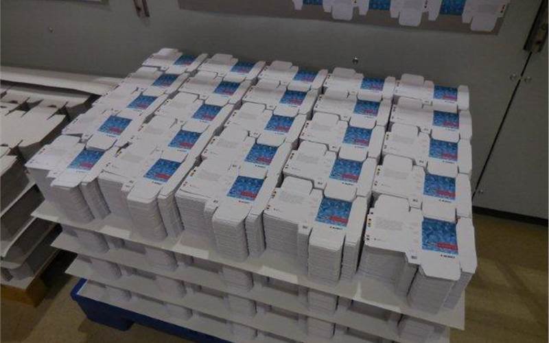 A pile of stripped and blank sheets