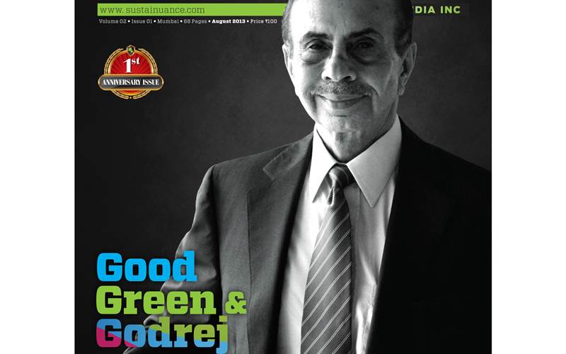 Sustainuance's anniversary issue cover