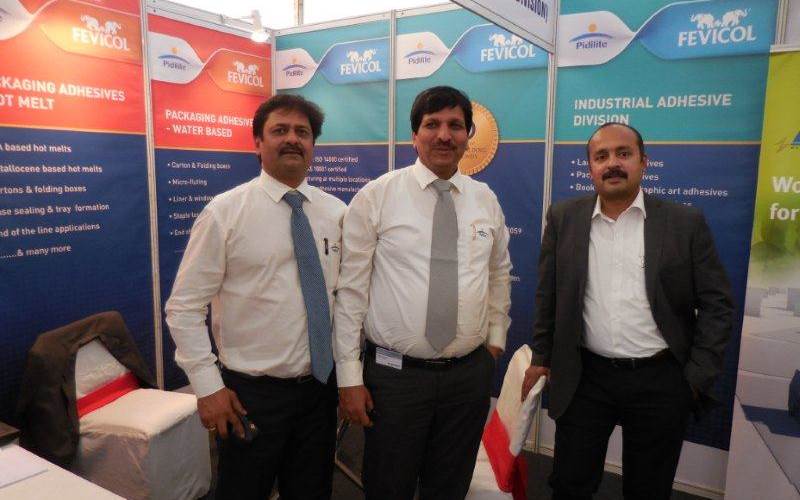 Pidilite was present with its hot melt, water-based and adhesives for the industrial segment