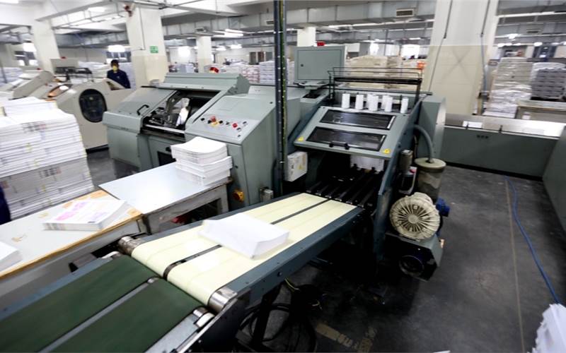 In terms of paper, Replika prints two million impressions per day, that is, one million sheets
