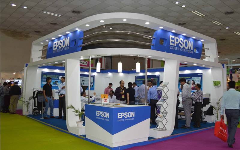Epson stall in Media Expo last year