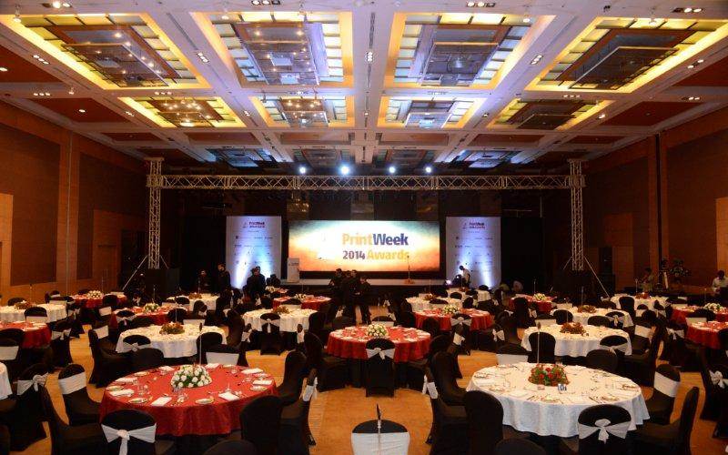 The Stage is set: 6 October at the Grand Hyatt in Mumbai.