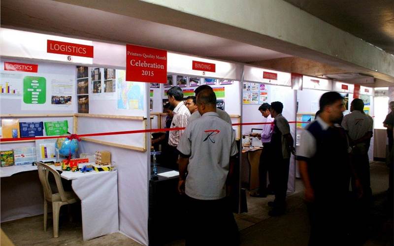 Each department was given a stall, and the task was to demonstrate the working of their department and boast about their achievements. The stalls were manned by the respective team under the guidance of their department heads